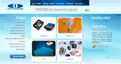 Desktop Screenshot of optoprim.com